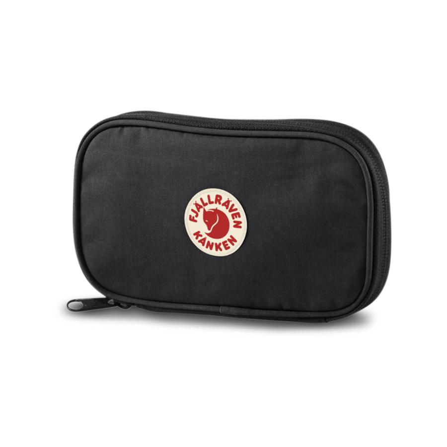 Fjallraven Kanken Travel Wallet Black Black