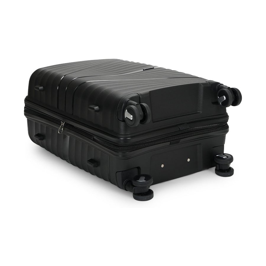 Nomad Aspire 55cm & 65cm Hardside Luggage Set Black Black