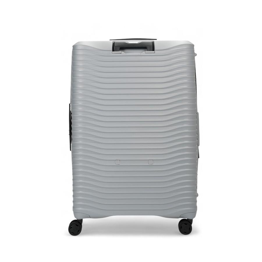 Samsonite Upscape 81cm Hardside Checked Suitcase Platinum Platinum