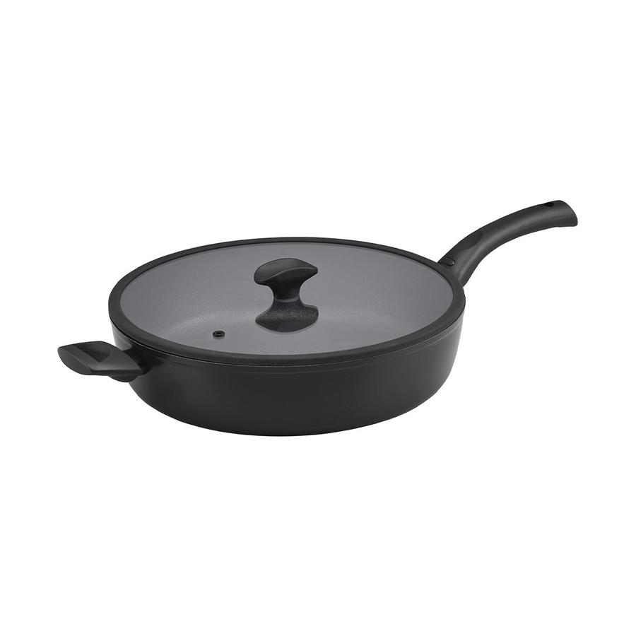 Essteele Per Salute 32cm (5.7L) Covered Saute Pan Black Black