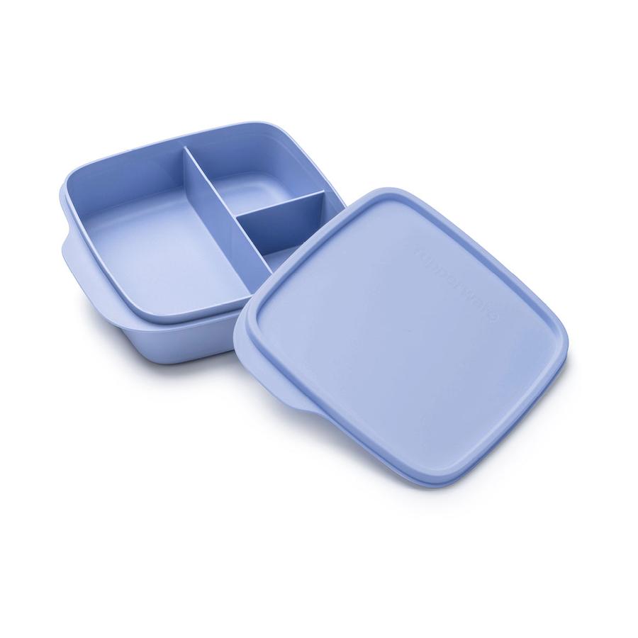 Tupperware Divided Lunchbox 550ml Blueberry Mist Blueberry Mist