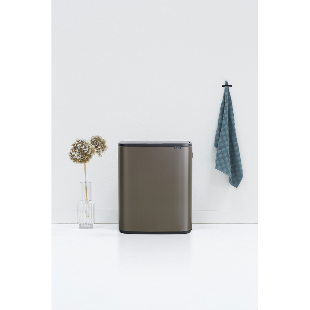 1. Brabantia Bo Touch Bin (2 x 30L)
