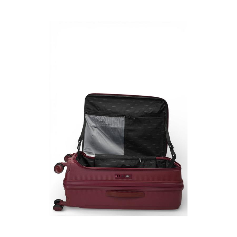 Caselite Venture 57cm & 76cm Top Open Hardside Luggage Set Dark Red Dark Red