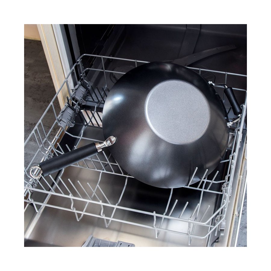 Ken Hom 31cm Non-Stick Wok Black Black