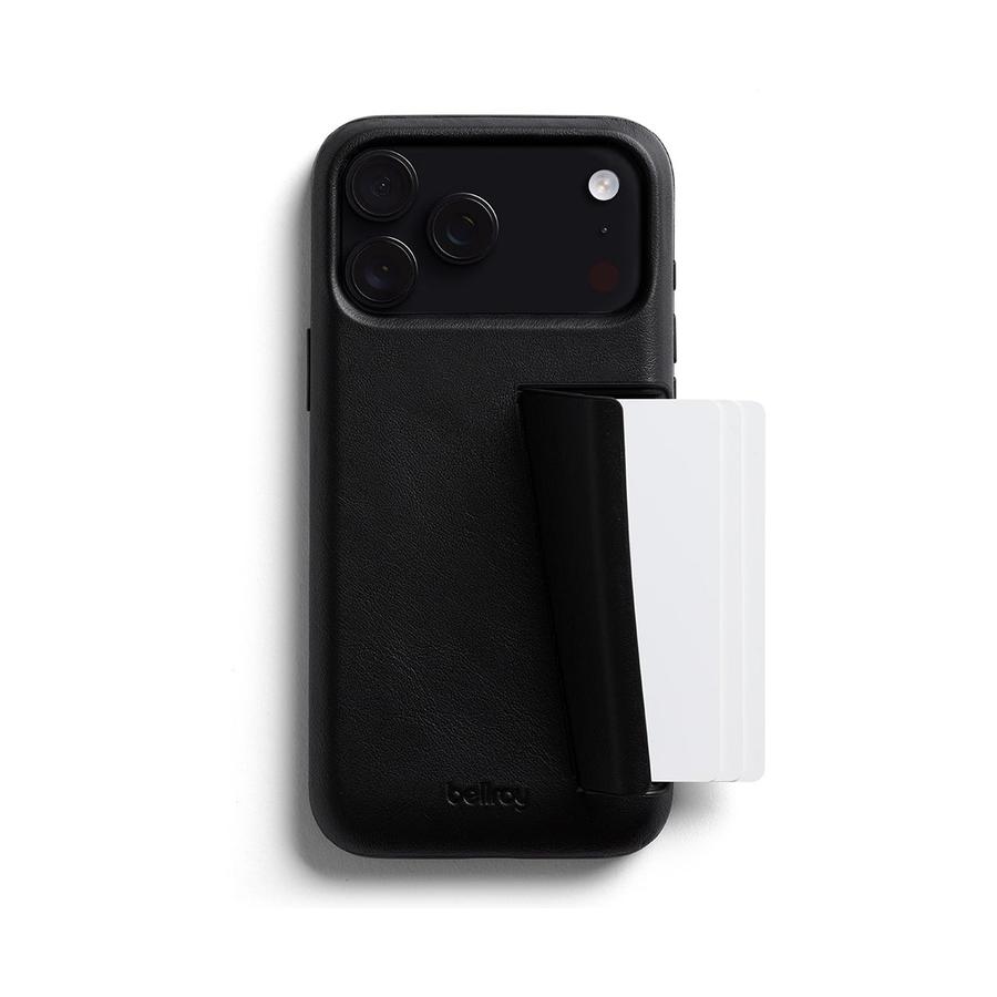 Bellroy iPhone 17 Pro Max Phone Case - 3 Card Black Black