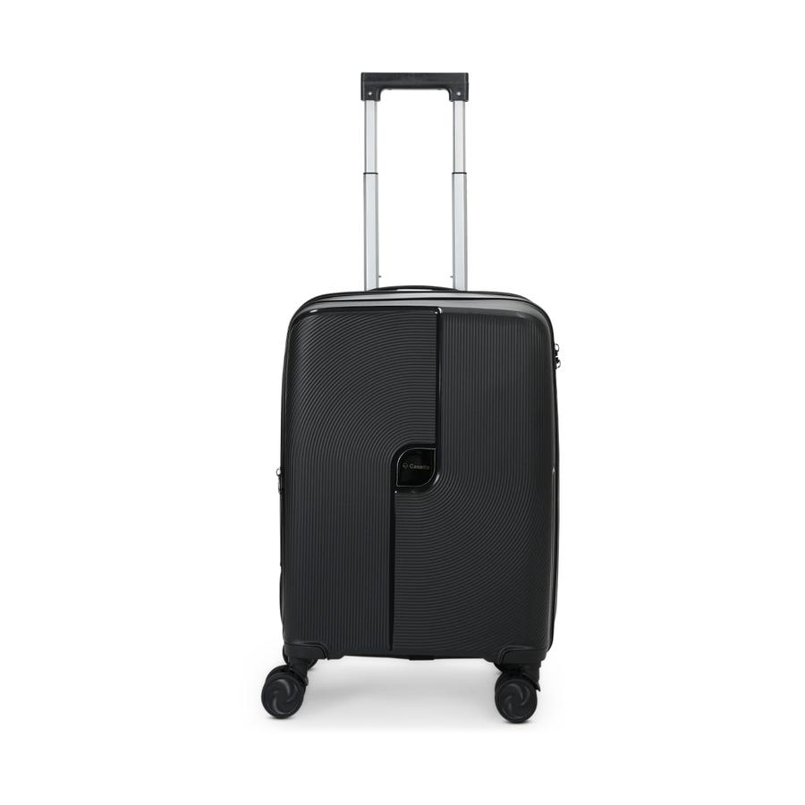 Caselite Aero 56cm Hardside Carry-On Suitcase Black Black