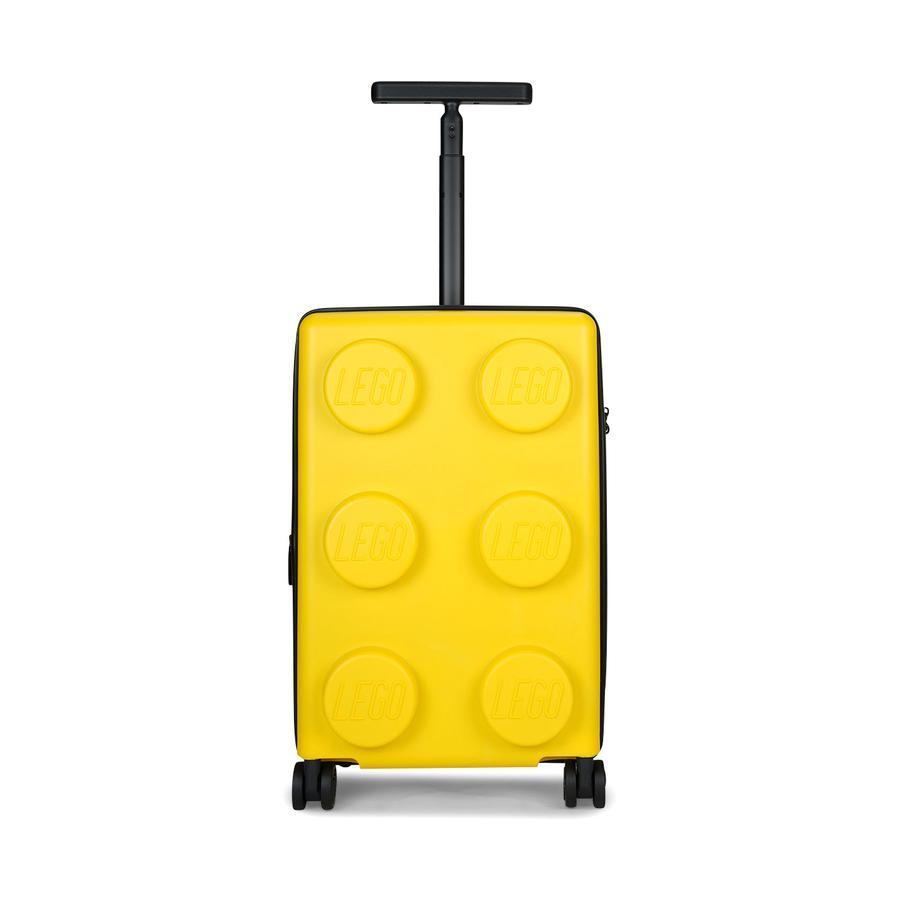 Lego Classic 56cm Carry-On Hardside Suitcase Yellow Yellow