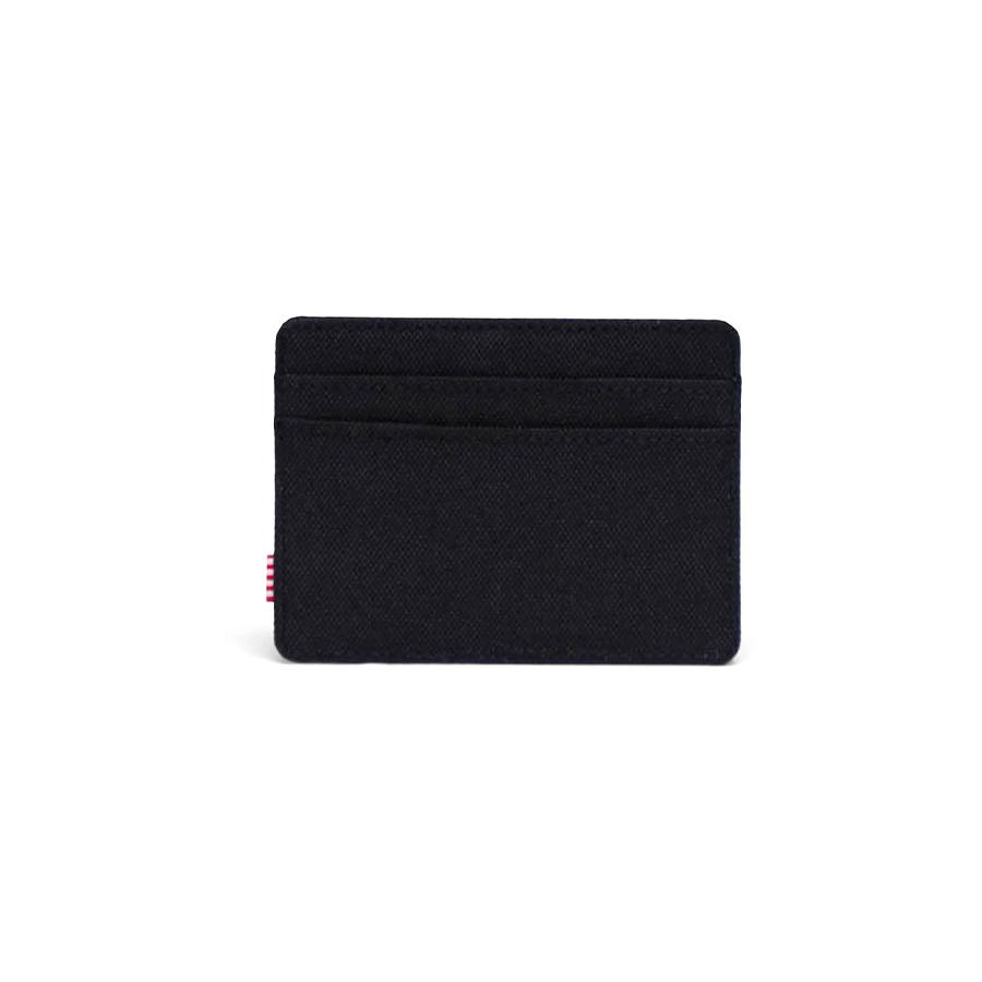 Herschel Charlie RFID Credit Card Holder Black Black