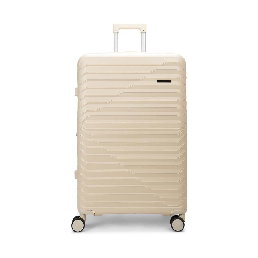 Caselite Summit 56cm & 75cm Hardside Luggage Set Beige Beige