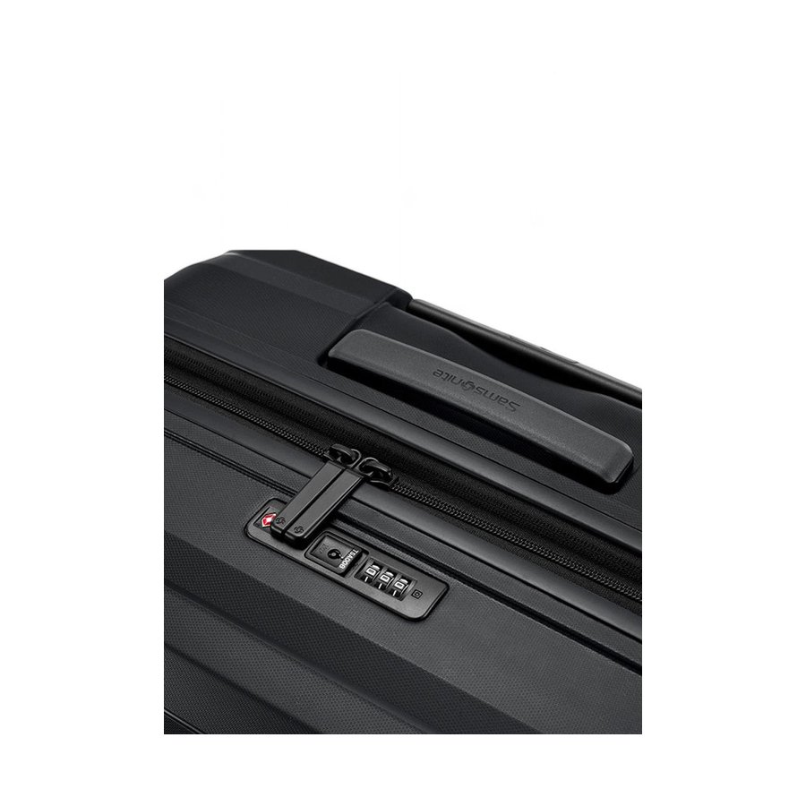 Samsonite Octolite Neo 75cm Hardside Checked Suitcase Black Black