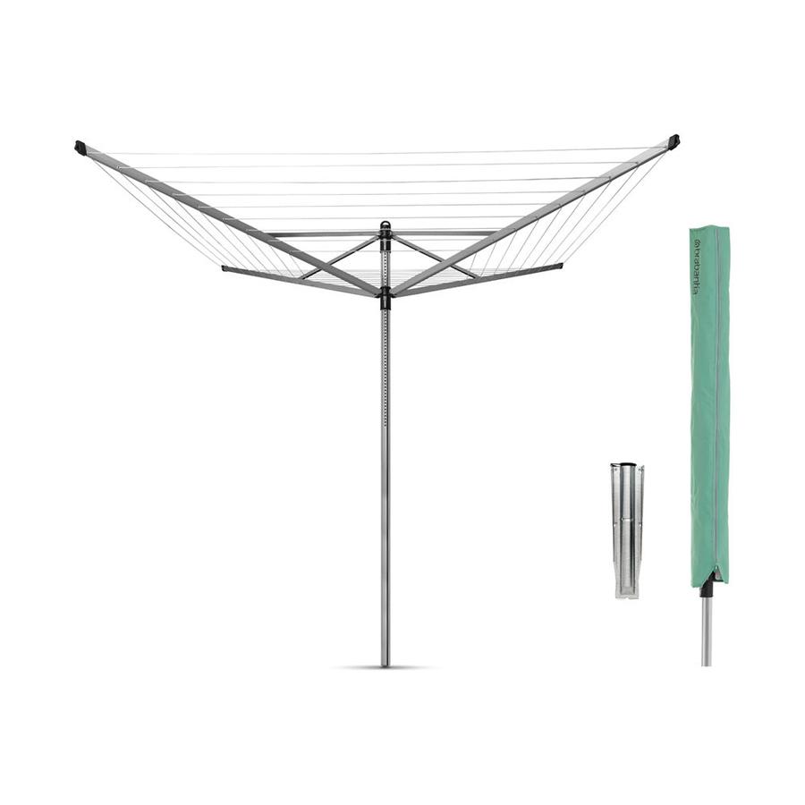 Brabantia Rotary Lift-O-Matic Dryer (60m) Metallic Grey Metallic Grey
