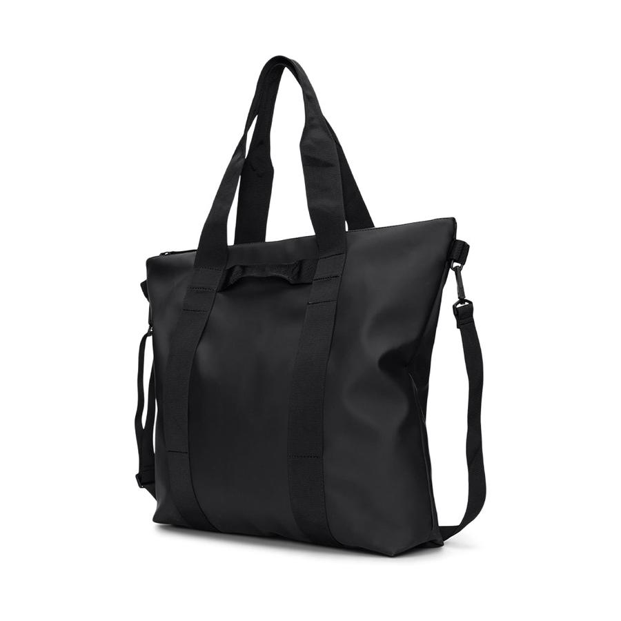 Rains Tote Bag Black Black