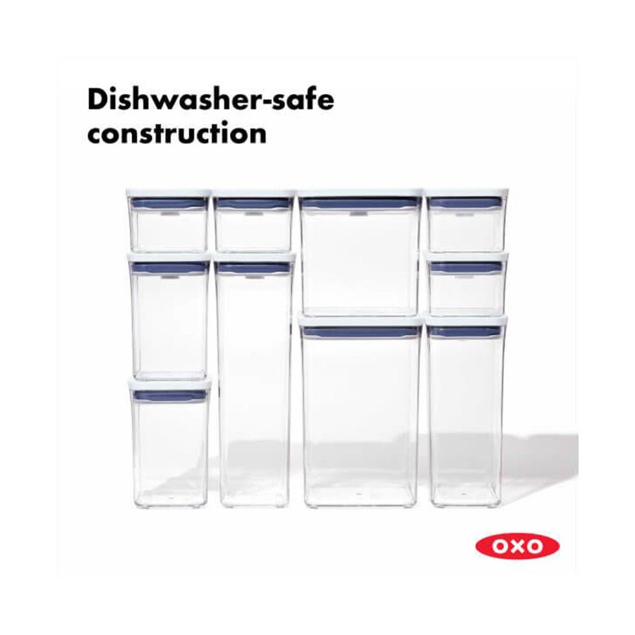 OXO Good Grips POP 0.6L Rectangle Mini Container Clear Clear