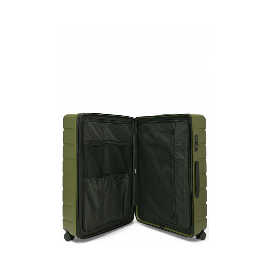Explorer Arlo Pro 52cm Front Access & 75cm Hardside Luggage Set Evergreen Evergreen