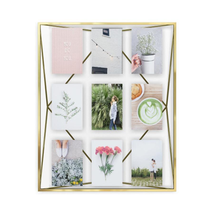 Umbra Prisma Gallery Photo Display Matte Brass Matte Brass