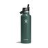 Hydro Flask 21oz (621ml) Standard Mouth Drink Bottle w/ Flex Straw Cap Fir