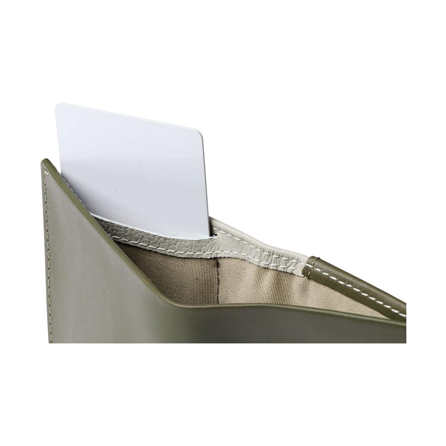 Bellroy RFID Note Sleeve Leather Wallet Willow Willow