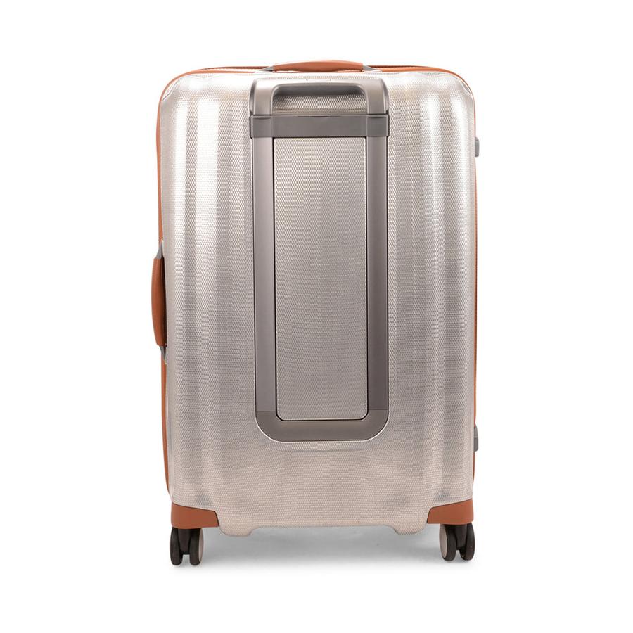 Samsonite Lite-Cube DLX CURV Luggage Set 55cm & 76cm Aluminium Aluminium