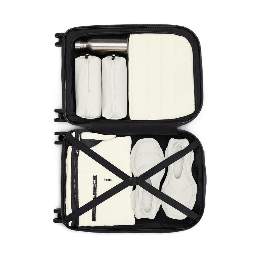 Rains Texel 55cm Cabin Trolley Black Black