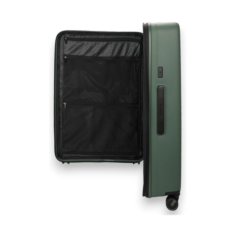 Samsonite Restackd 81cm Hardside Checked Suitcase Sage Sage