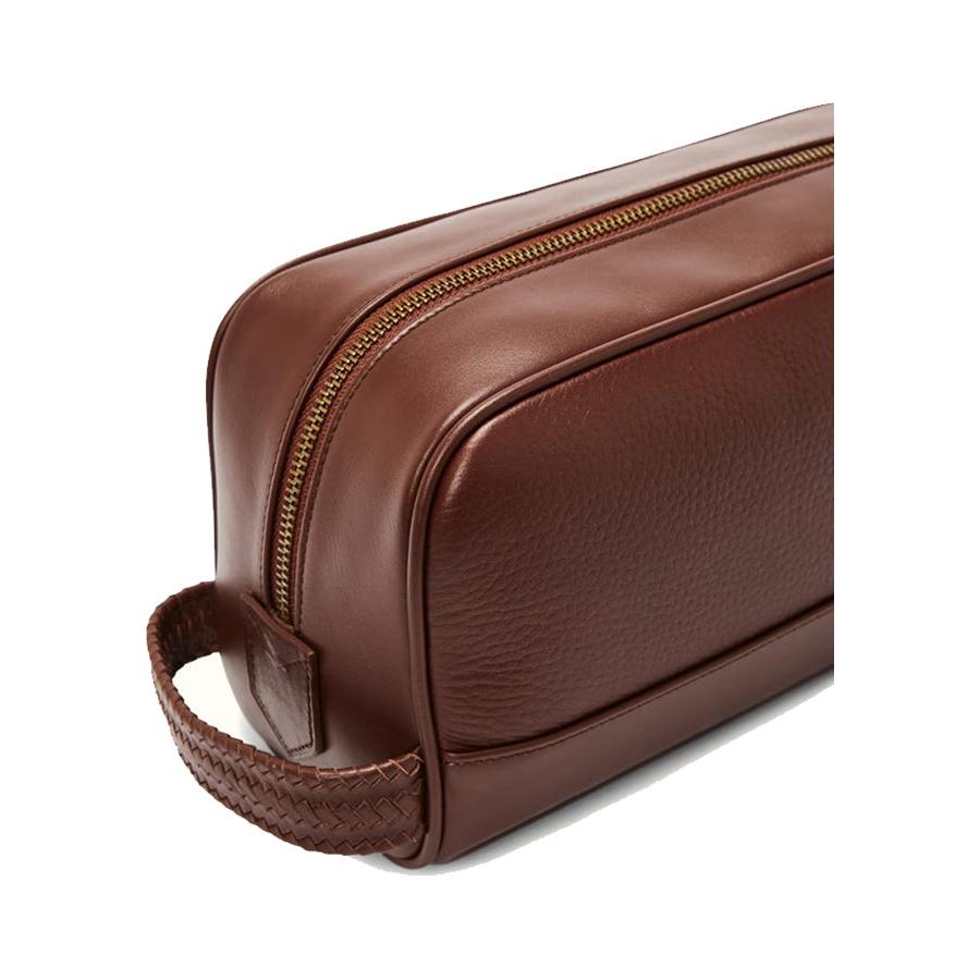 RM Williams City Wash Bag Whiskey Whiskey