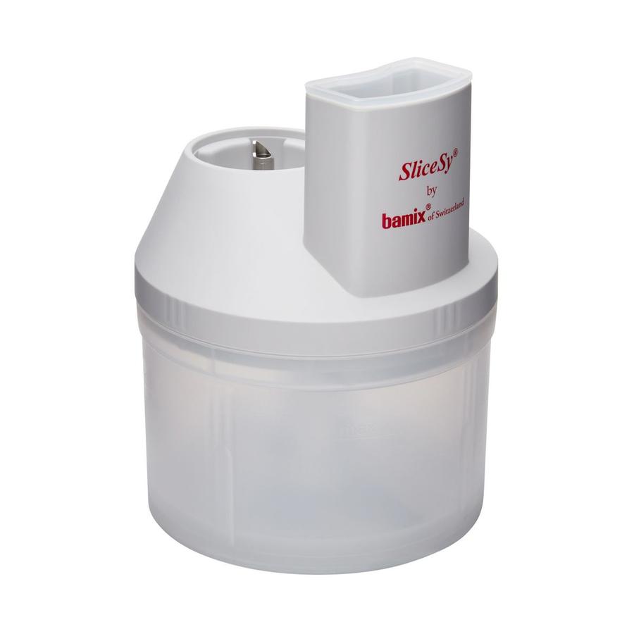 Bamix SliceSy Food Processor Attachment White White