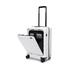 Explorer Arlo Pro 52cm Front Access Hardside Carry-On Suitcase White