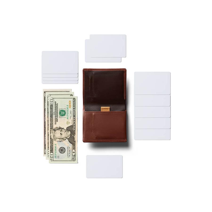 Bellroy RFID Note Sleeve Leather Wallet Cocoa Cocoa