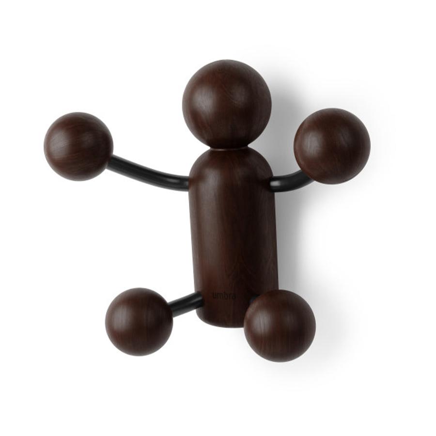 Umbra Woody Wall Hook Black/Walnut Black/Walnut