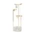 Umbra Tesora Jewellery Stand with Glass Basket Brass