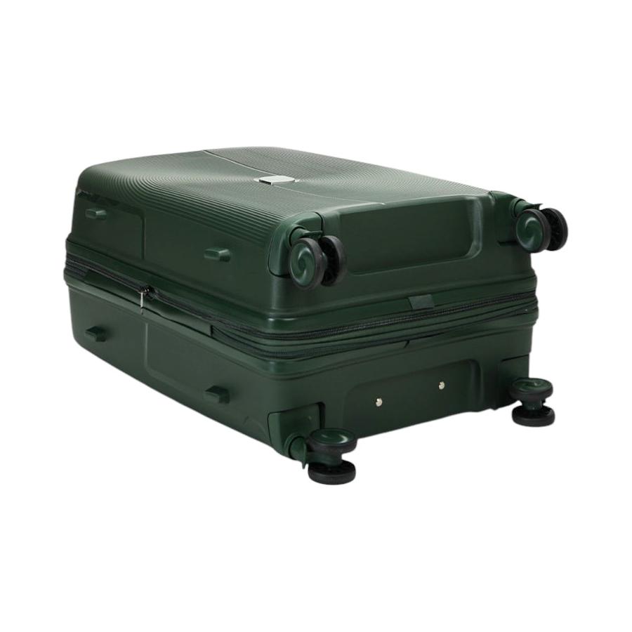 Caselite Aero 65cm Hardside Checked Suitcase Forest Green Forest Green
