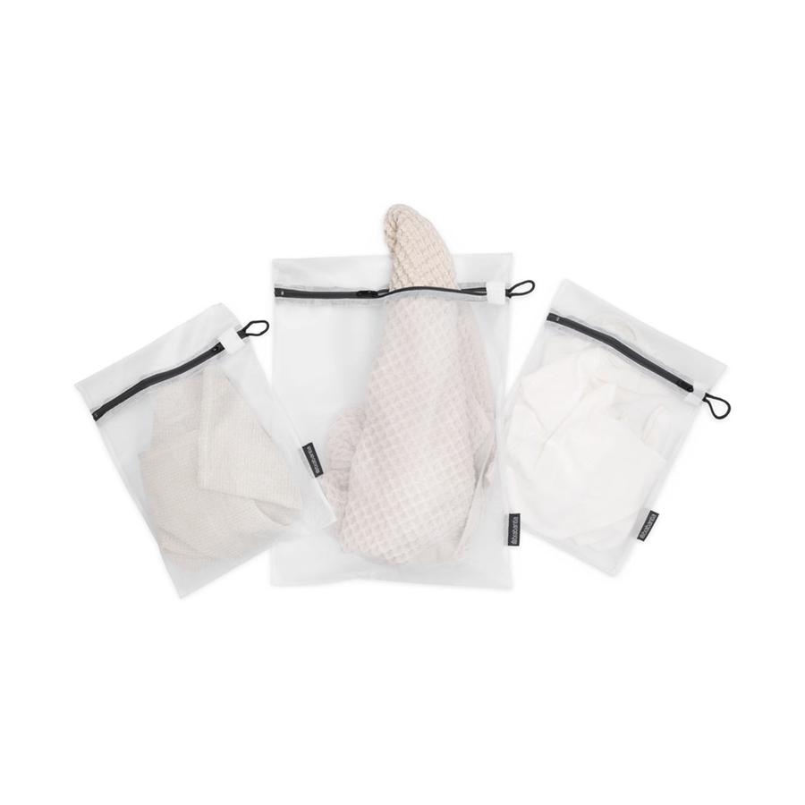 Brabantia Wash Bags- 3 Pack White/Grey White/Grey