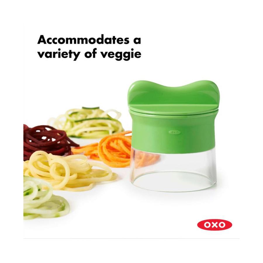 OXO Good Grips Hand-Held Spiralizer Green Green