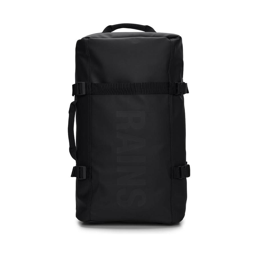 Rains Texel Checked Travel Bag Black Black
