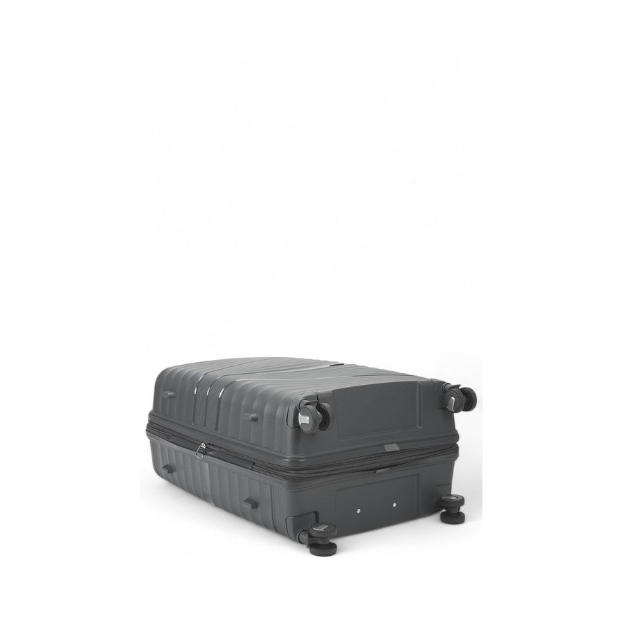 Nomad Aspire 75cm Hardside Checked Suitcase Dark Grey Dark Grey