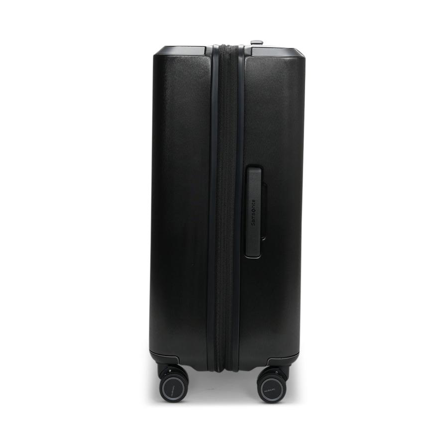 Samsonite Evoa Z 69cm Hardside Checked Suitcase Black Black
