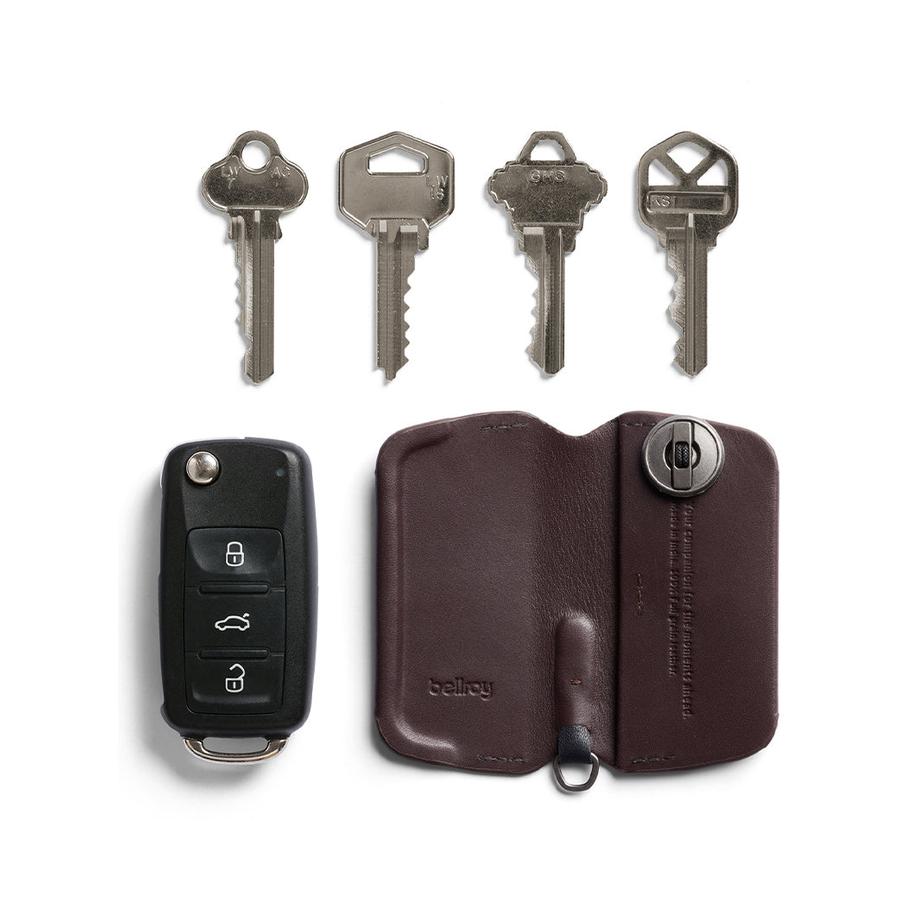 Bellroy Key Cover Third Edition Deep Plum Deep Plum