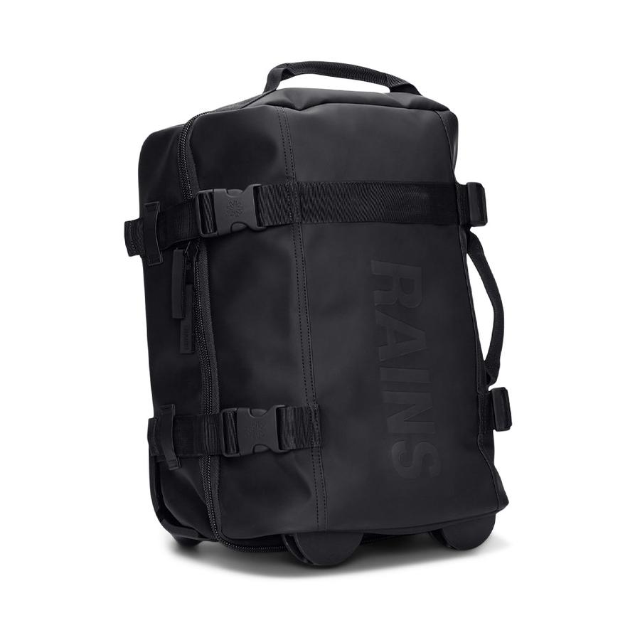 Rains Texel Carry-On Mini Travel Bag Black Black