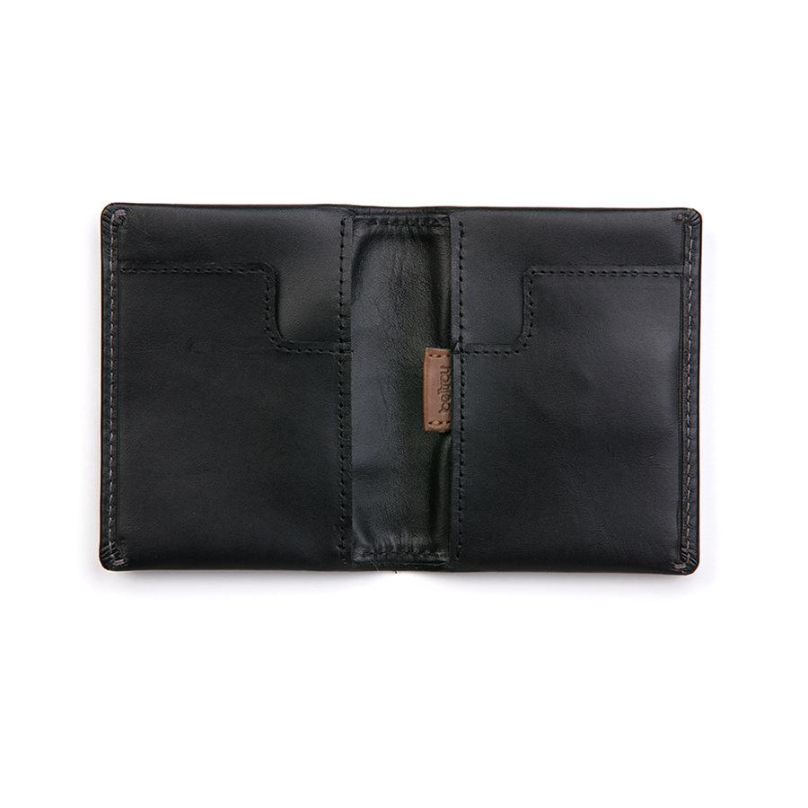 Bellroy Slim Sleeve Leather Wallet Black Black