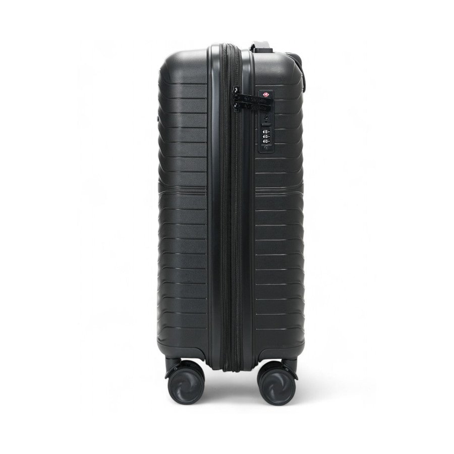 Caselite Summit 56cm Hardside Carry-On Suitcase Black Black