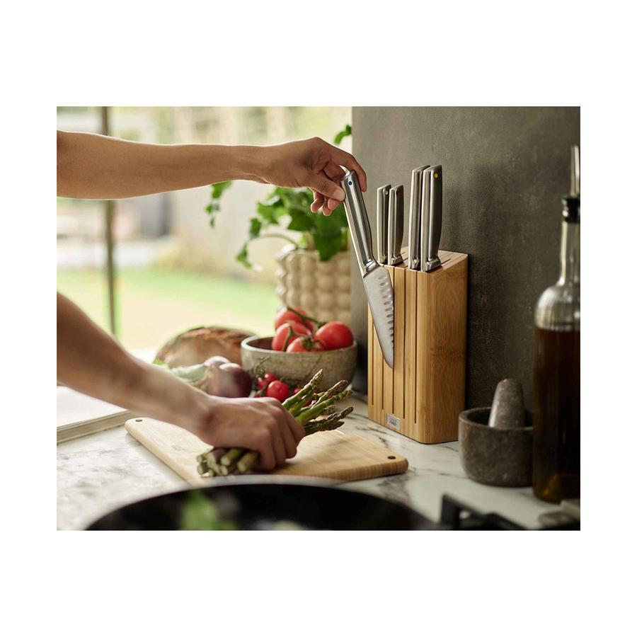 Joseph Joseph Elevate Steel Knives Bamboo 5-Piece Set Bamboo Bamboo