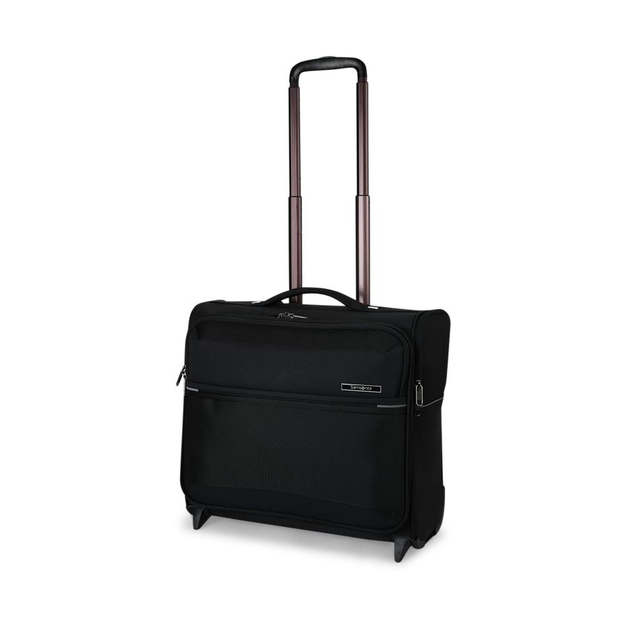 Samsonite 73H 43cm Weekender Softside Suitcase Black Black