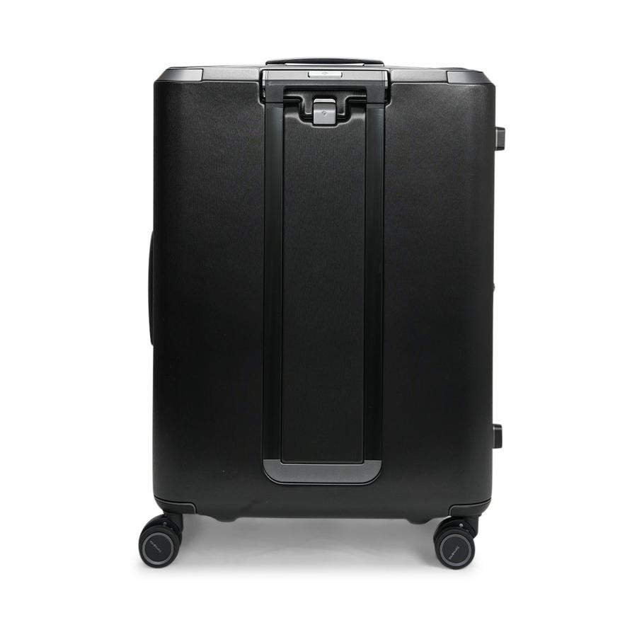 Samsonite Evoa Z 69cm Hardside Checked Suitcase Black Black