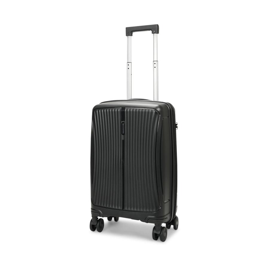 Caselite Quest 56cm Hardside Carry-On Suitcase Black Black