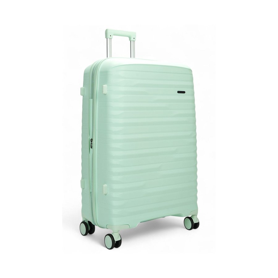 Nomad Discover 75cm Hardside Checked Suitcase Mint Mint