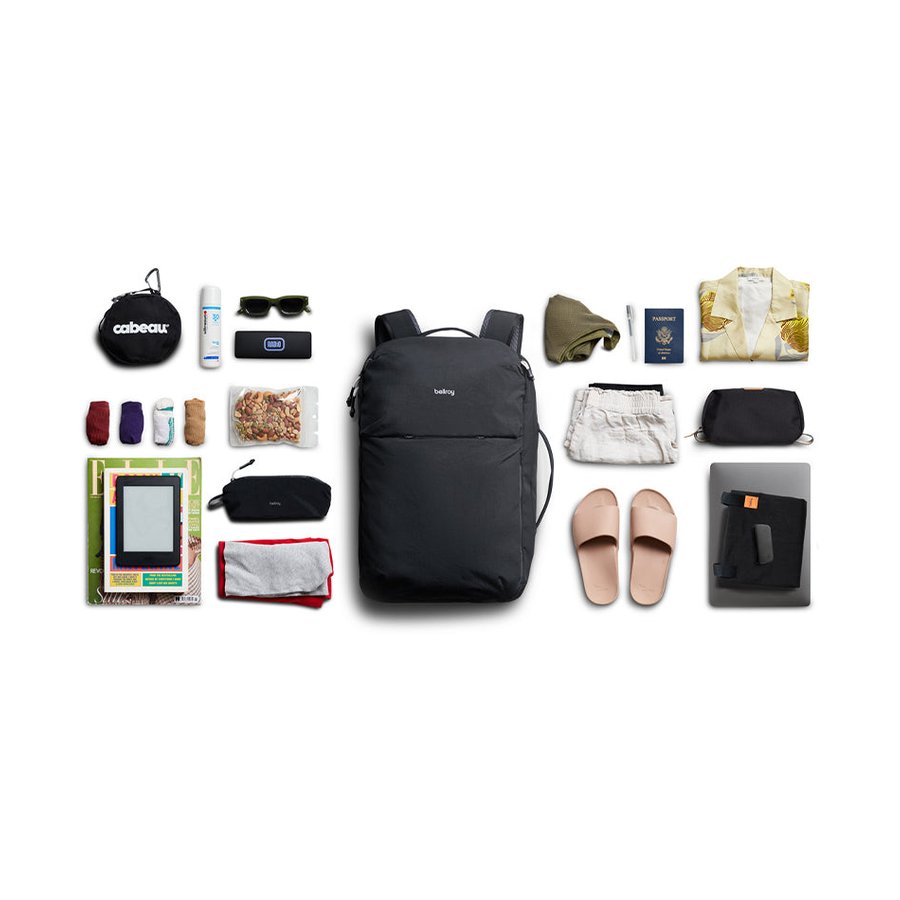 Bellroy Lite Travel Pack 30L Black Black