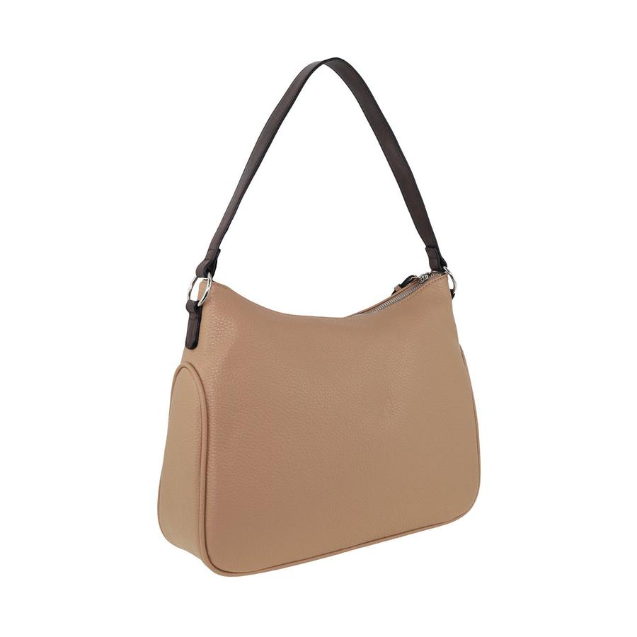 Milleni Elysia Ladies Vegan Leather Fashion Tote Bag Stone Stone