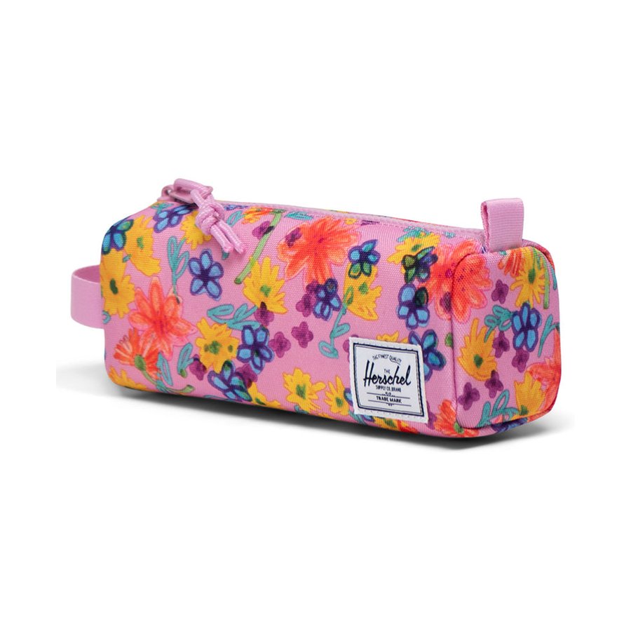 Herschel Settlement Pencil Case Scribble Floral Scribble Floral