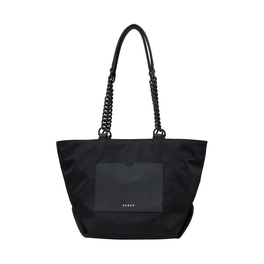 Saben Paris Tote Black Black