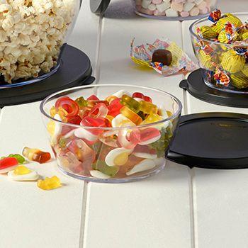 Eco+ container filled with gummy lollies